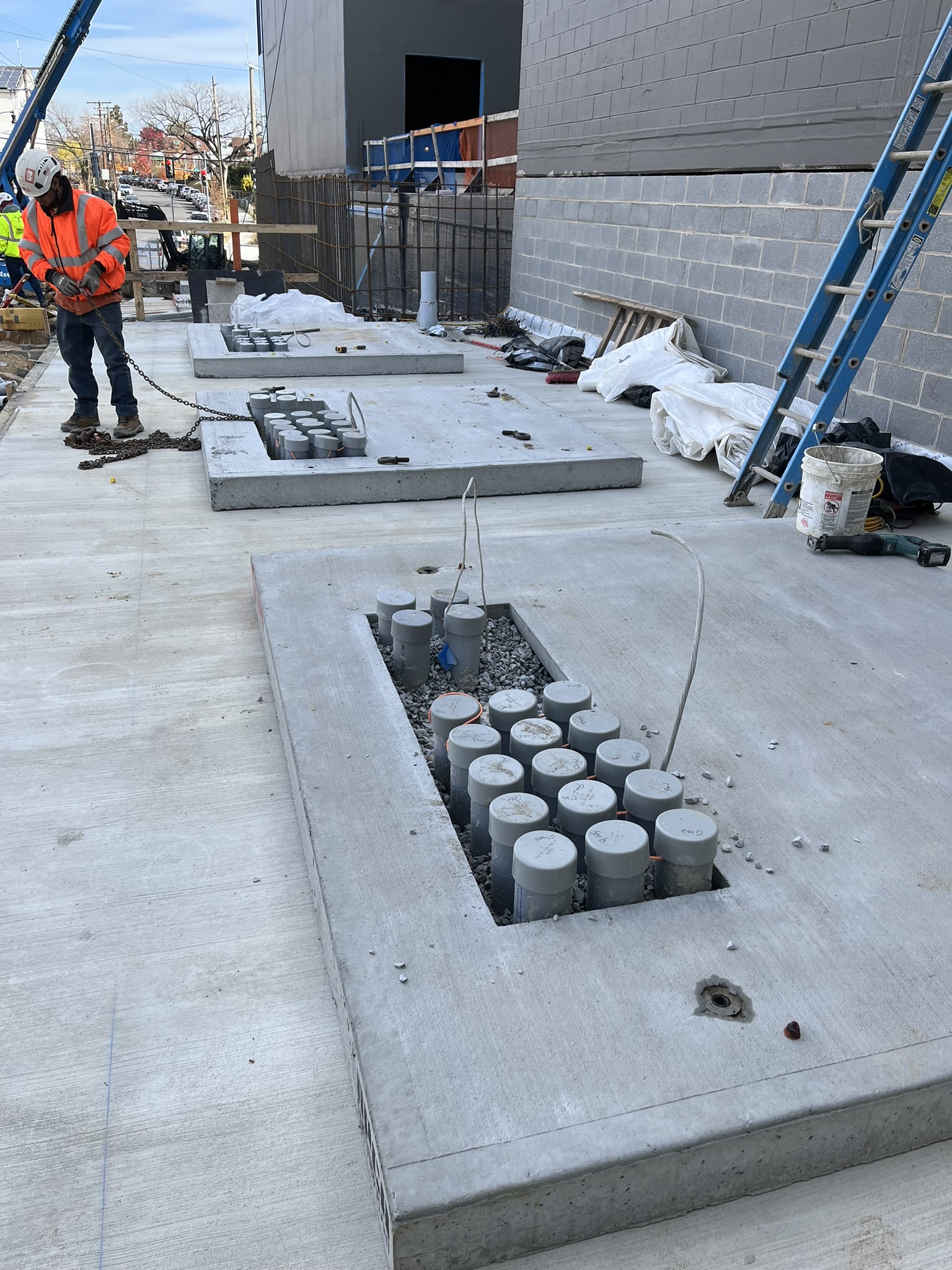 Utility ductbank build