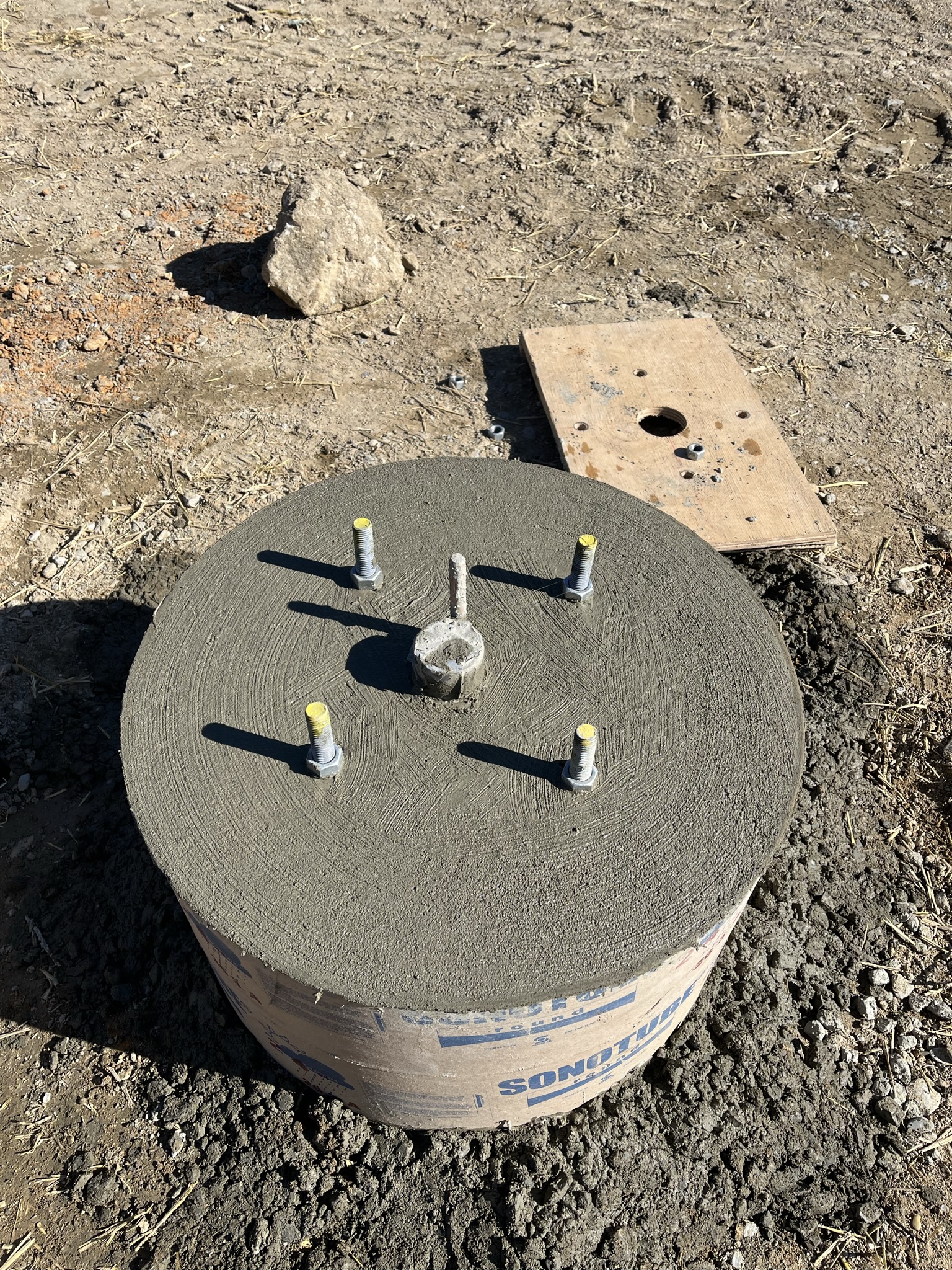 Pole Base Installation