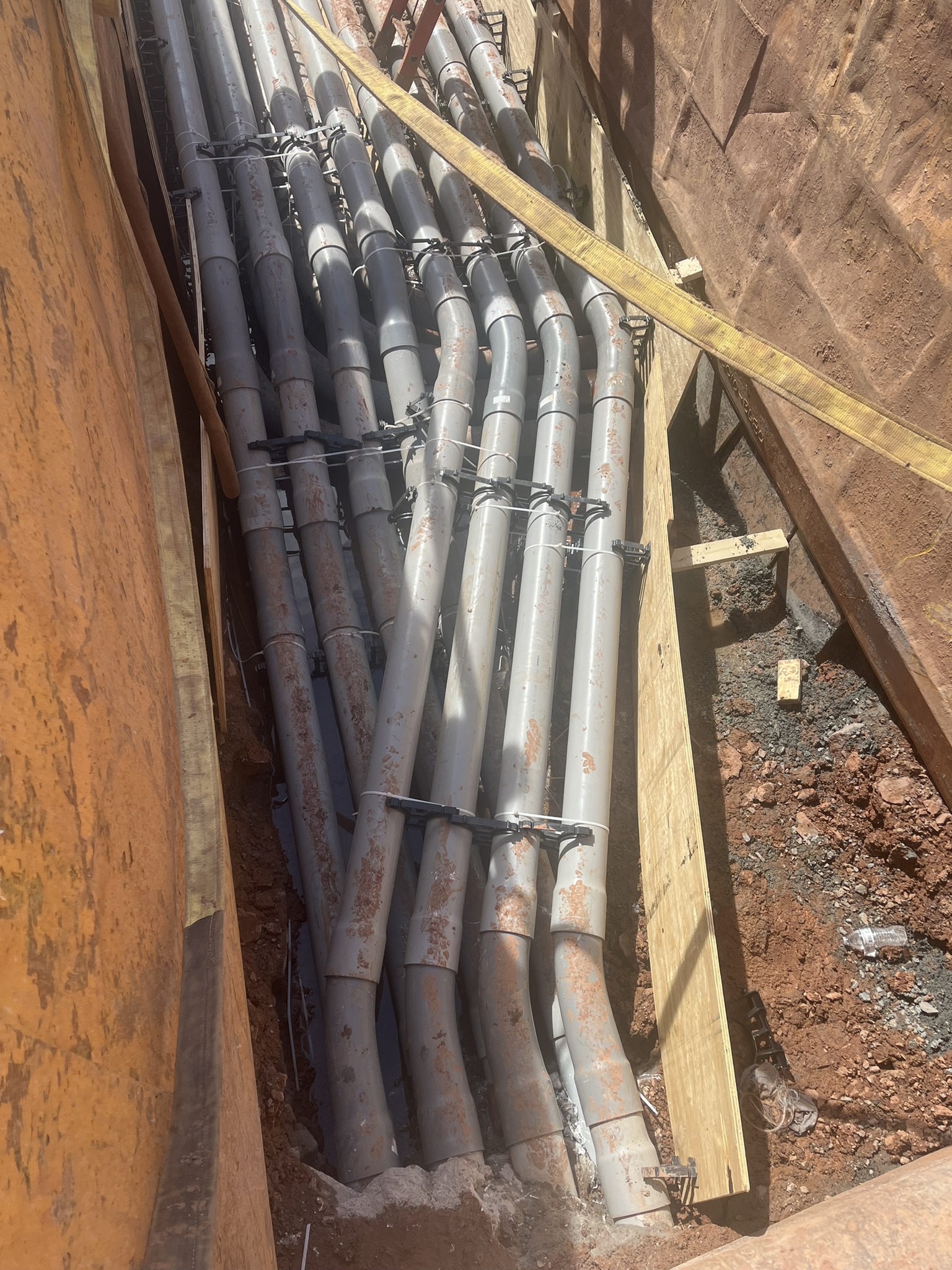 Utility ductbank build