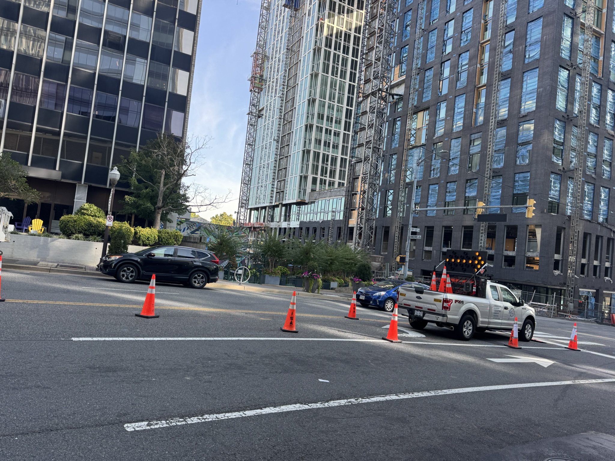 Traffic control setup