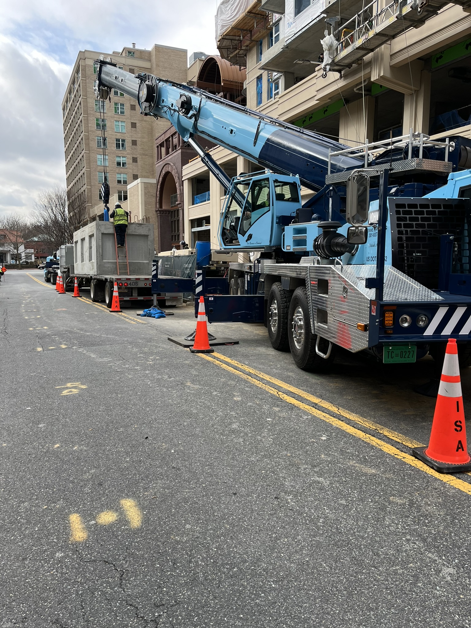 Utility manhole placement