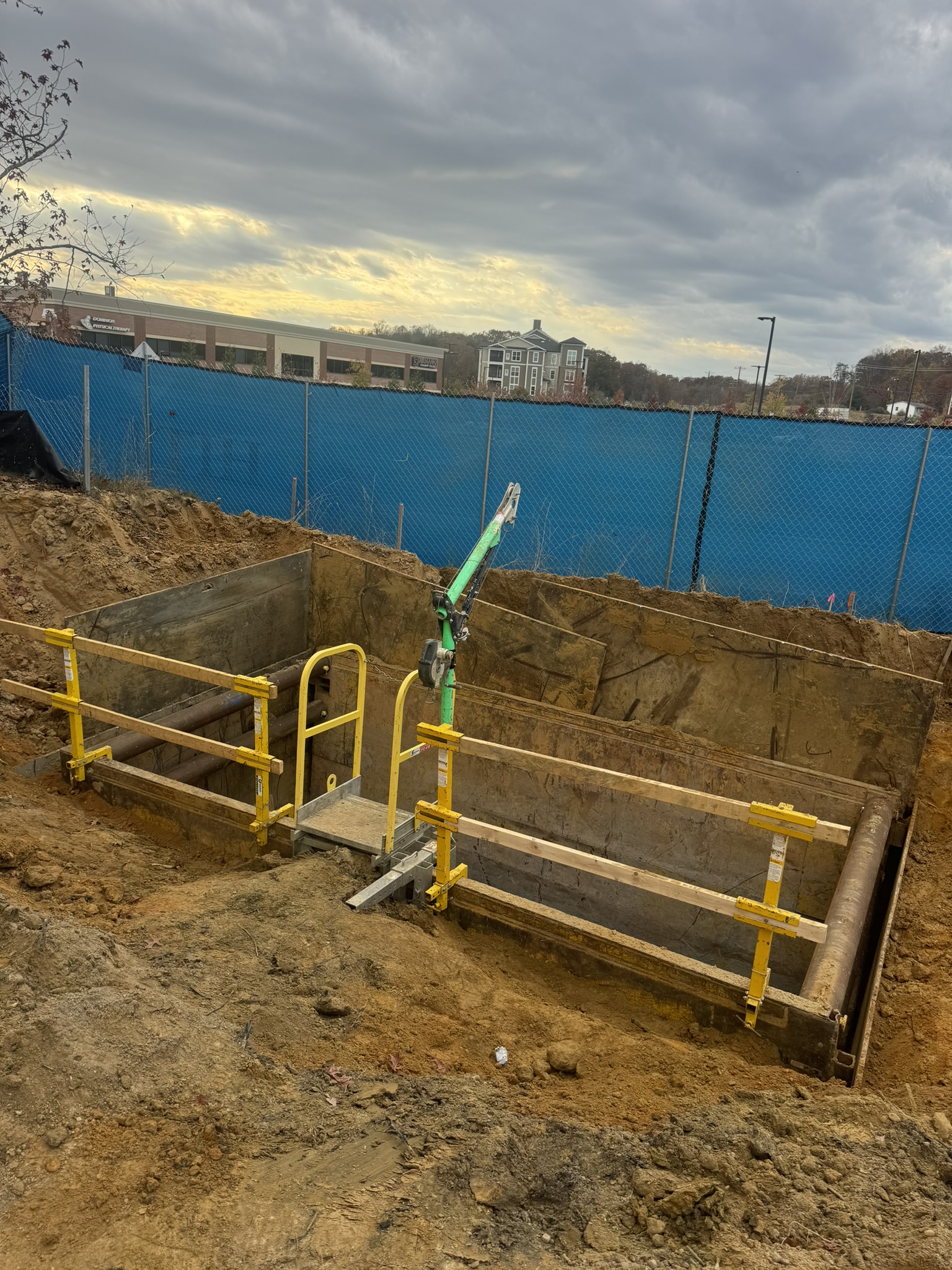 Manhole installation scope